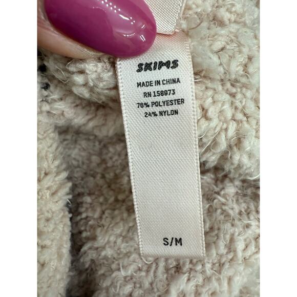 SKIMS Cozy Knit Fuzzy Soft Bralette Crop Tank Women Color Pink Size S/M - Picture 3 of 4